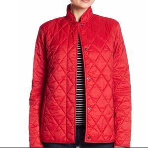 Barbour Red Quilted Jacket